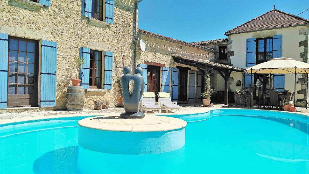 Luxury B&B Maison A Votre Sante, In Bordeaux Wine Region Savignac-de-Duras Buitenkant foto