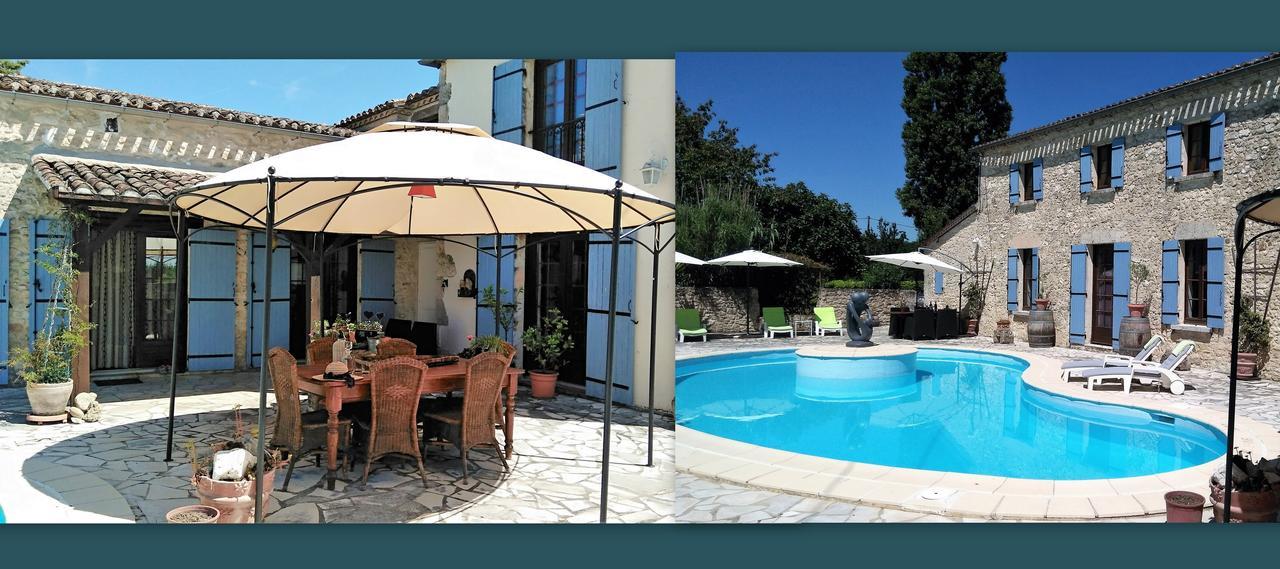 Luxury B&B Maison A Votre Sante, In Bordeaux Wine Region Savignac-de-Duras Buitenkant foto